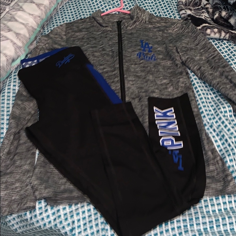 LA DODGER pink set